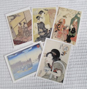 今回展示された所蔵作品のポストカード