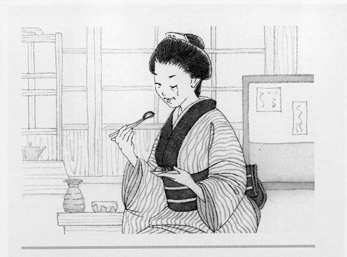 『ランティエ』7月号連載小説挿絵＜第4回＞